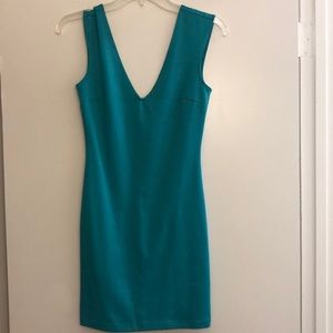 Teal dress